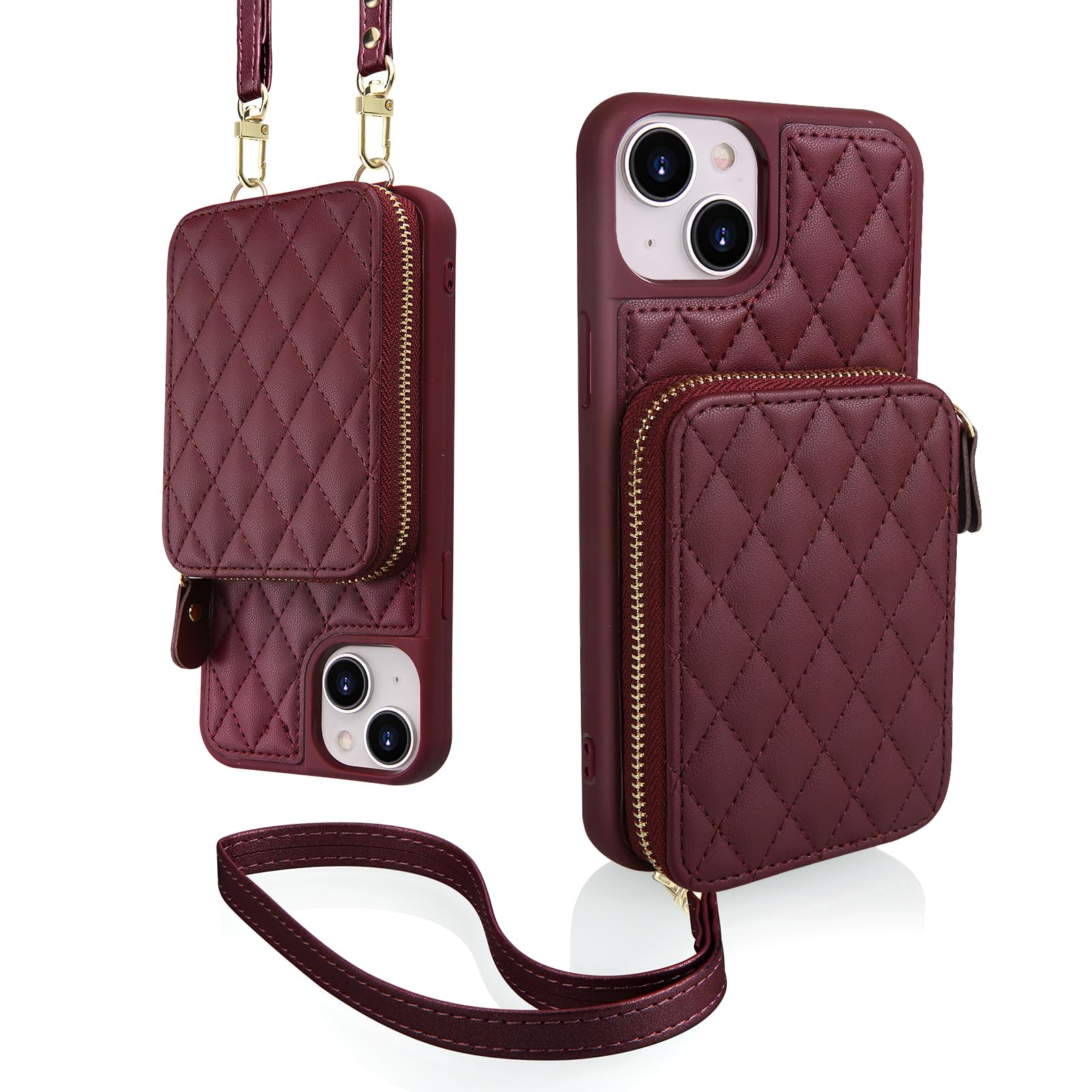 The BordeauxQuilt Wallet🍷